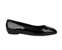 Salvatore Ferragamo Patent Leather Ballet Flats | Black -Lux Lair Store 0680094 broni 5.5c 5