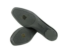 Salvatore Ferragamo Patent Leather Ballet Flats | Black -Lux Lair Store 0680094 broni 5.5c 8