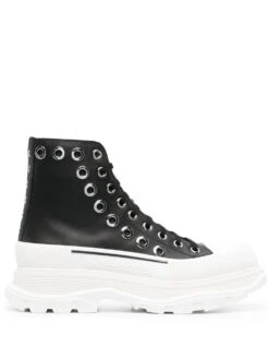 Alexander Mcqueen Men's Tread Slick Ankle Boots