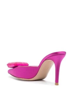 Gianvito Rossi Women's With Heel Fuchsia -Lux Lair Store 110048554 33s gianvitorossipre g9137085ricrasbloo 2 p