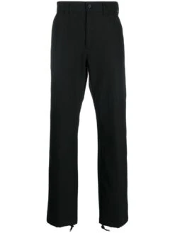 Alexander Mcqueen Men's Drawstring-Hem Cotton Trousers
