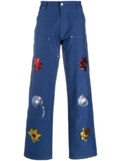 Sky High Farm Workwear Men's Jeans Blue