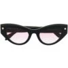 Alexander Mcqueen Women's Cat-Eye Frame Sunglasses 2 Alexander Mcqueen Women's Cat-Eye Frame Sunglasses -Lux Lair Store 110067616 33s alexandermcqueenpre 736854j07491046