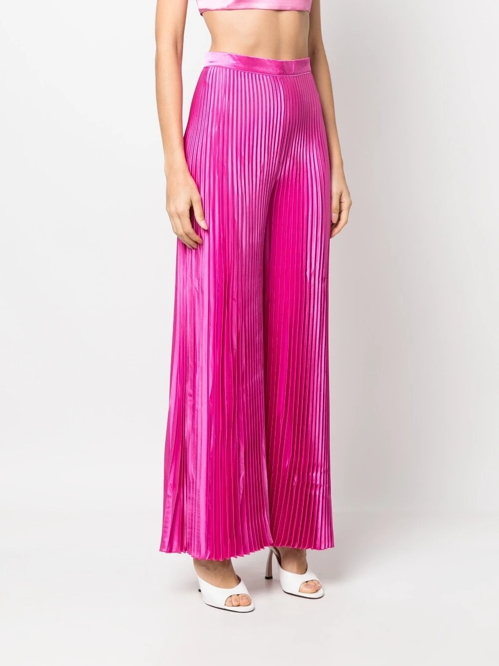 L'idee Woman Women's Trousers Fuchsia 5 L'idee Woman Women's Trousers Fuchsia - Image 3