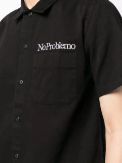 Aries Men's Shirts Black -Lux Lair Store 110090389 33s aries star40114blk 4 p