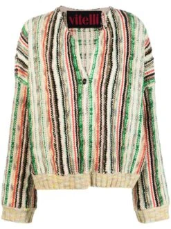Vitelli Women's Striped Cardigan