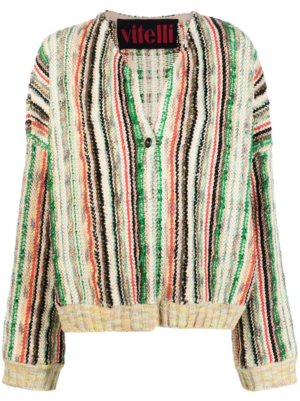 Vitelli Women's Striped Cardigan 3 Vitelli Women's Striped Cardigan