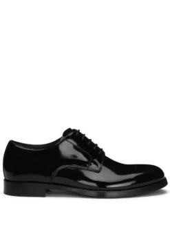 Dolce & Gabbana Men's Leather Derby Shoes