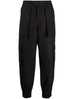 Alexander Mcqueen Men's Cotton Cargo Trousers