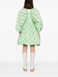 Jil Sander Fashion Women's Dresses Green -Lux Lair Store 110149198 fw23 jilsanderfashion j03ct0249j70133361 3 p