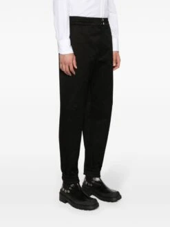 Alexander Mcqueen Men's Trousers Black -Lux Lair Store 110179980 ss24 alexandermcqueenpre 774187qsaan1000 2 p