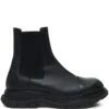 Alexander Mcqueen Men's Wander Leather Chelsea Boots 2 Alexander Mcqueen Men's Wander Leather Chelsea Boots -Lux Lair Store 110180132 ss24 alexandermcqueenpre 777807wieq31000