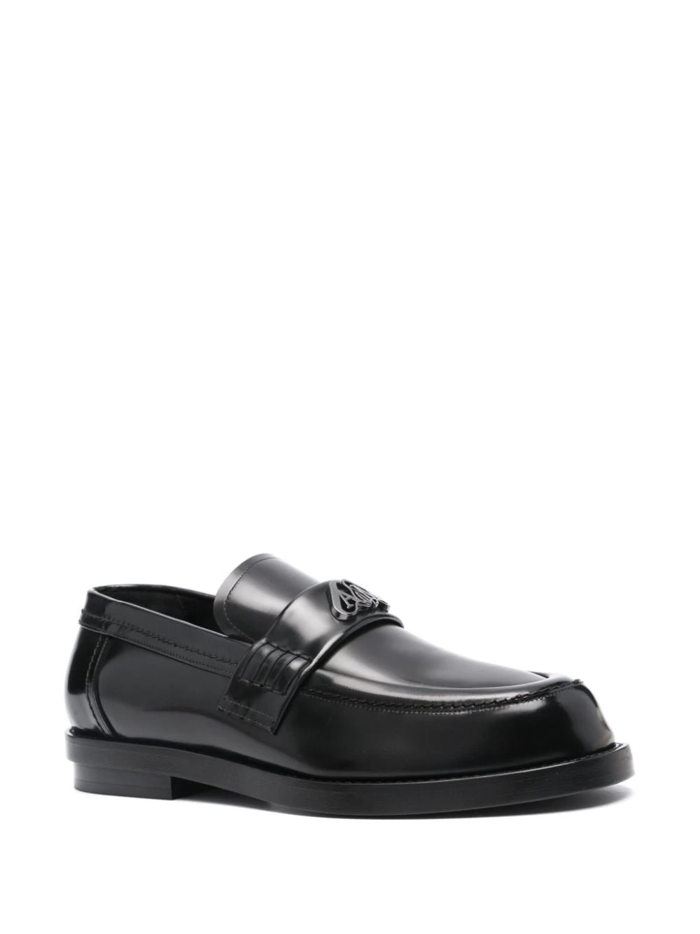Alexander Mcqueen Men's Logo-Plaque Leather Loafers 5 Alexander Mcqueen Men's Logo-Plaque Leather Loafers - Image 3