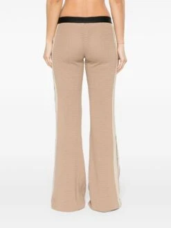 Palm Angels Women's Trousers Beige 9 Palm Angels Women's Trousers Beige -Lux Lair Store 110196770 ss24 palmangelsmain pwhg021s24kni0016410 2 p