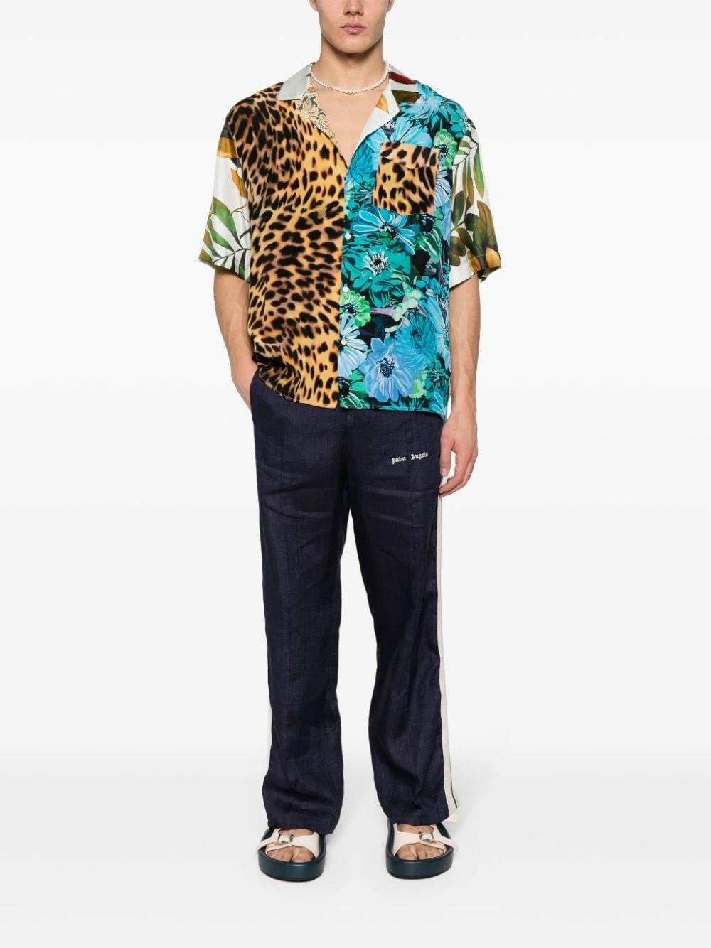 Palm Angels Men's Trousers Blue 5 Palm Angels Men's Trousers Blue - Image 3