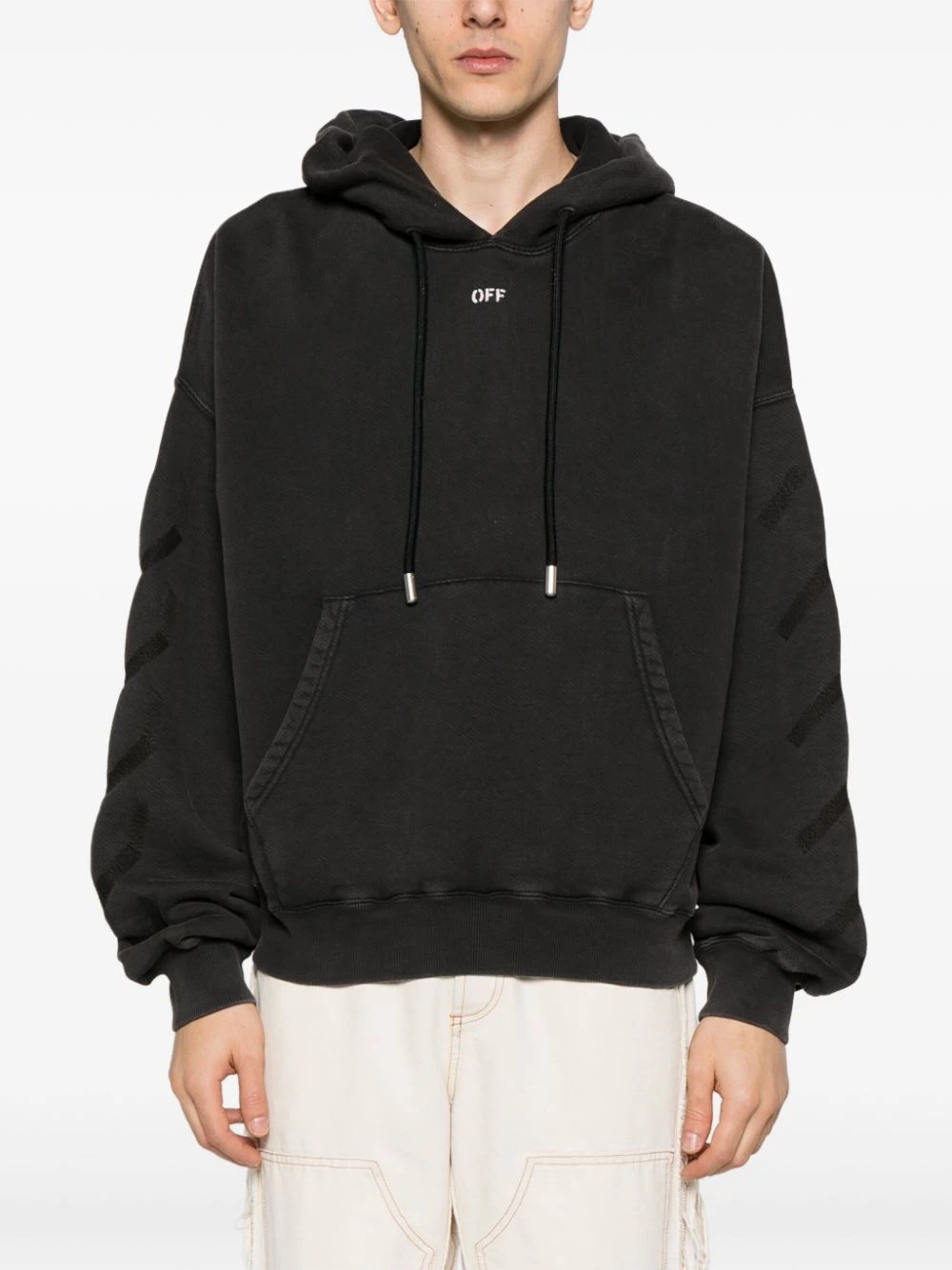 Off-White Off White Men's S. Matthew Hoodie 4 Off-White Off White Men's S. Matthew Hoodie - Image 2