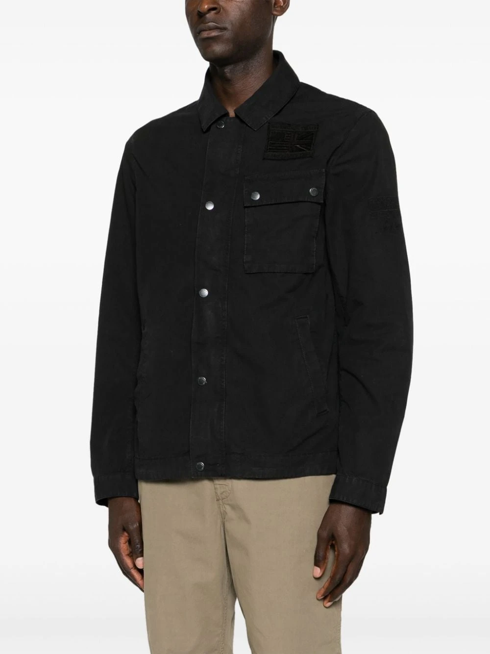 Barbour International Men's Coats Black 4 Barbour International Men's Coats Black - Image 2