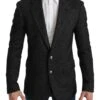 Dolce & Gabbana Gray Plaid Check Slim Fit Jacket Men's Blazer -Lux Lair Store 1308569