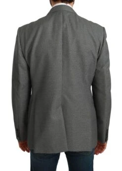 Dolce & Gabbana Gray Slim Fit Formal MARTINI Men's Blazer 10 Dolce & Gabbana Gray Slim Fit Formal MARTINI Men's Blazer -Lux Lair Store 1309696