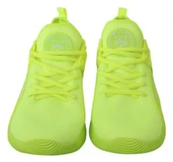 Philipp Plein Green CARTER Logo Hi-Top Sneakers Men's Shoes -Lux Lair Store 1420380