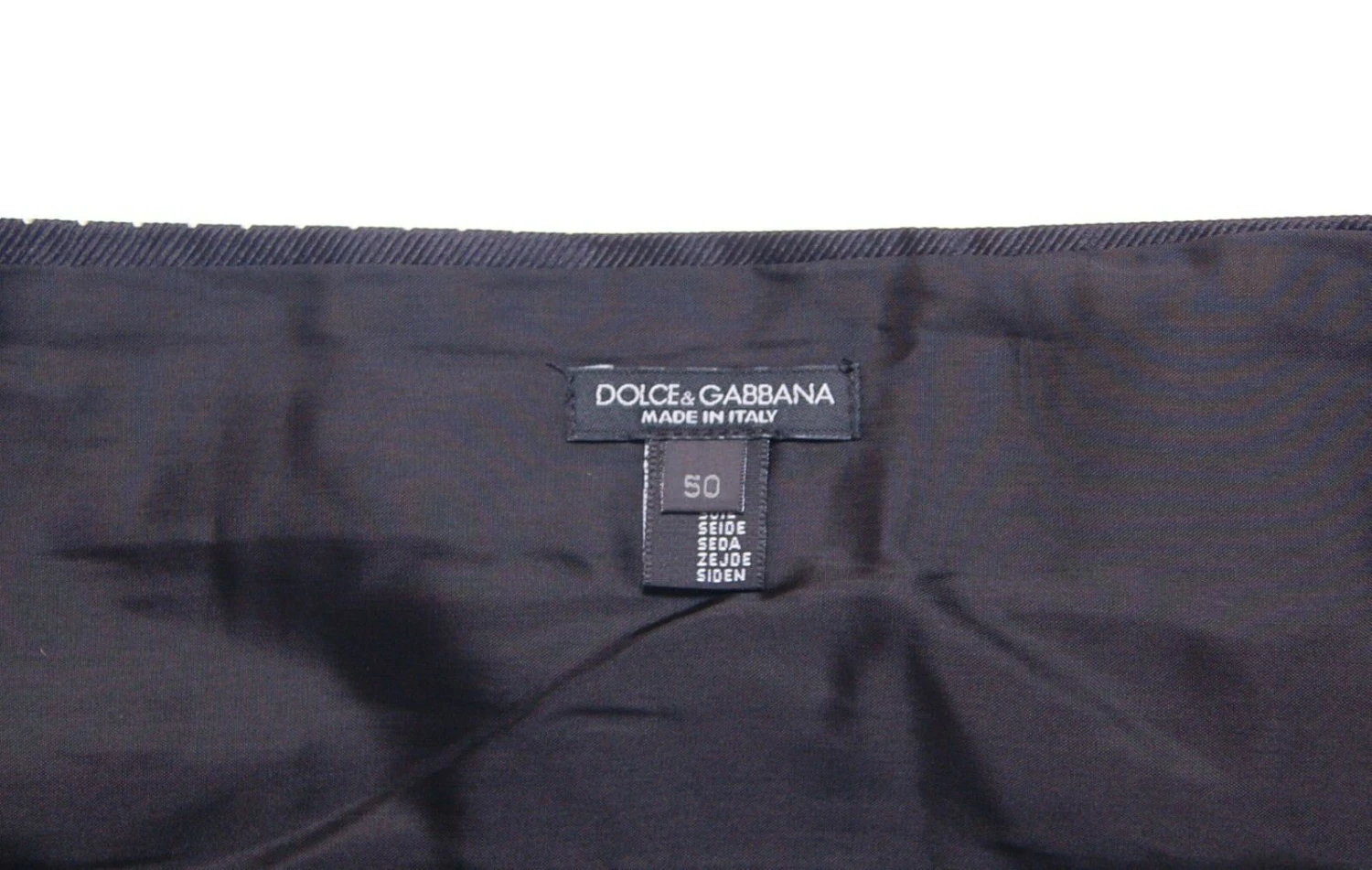 Dolce & Gabbana Black Waist Smoking Tuxedo Cummerbund Men's Belt 6 Dolce & Gabbana Black Waist Smoking Tuxedo Cummerbund Men's Belt - Image 4
