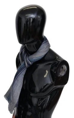 Missoni Multicolor Wool Striped Unisex Neck Wrap Men's Shawl 7 Missoni Multicolor Wool Striped Unisex Neck Wrap Men's Shawl -Lux Lair Store 1497766