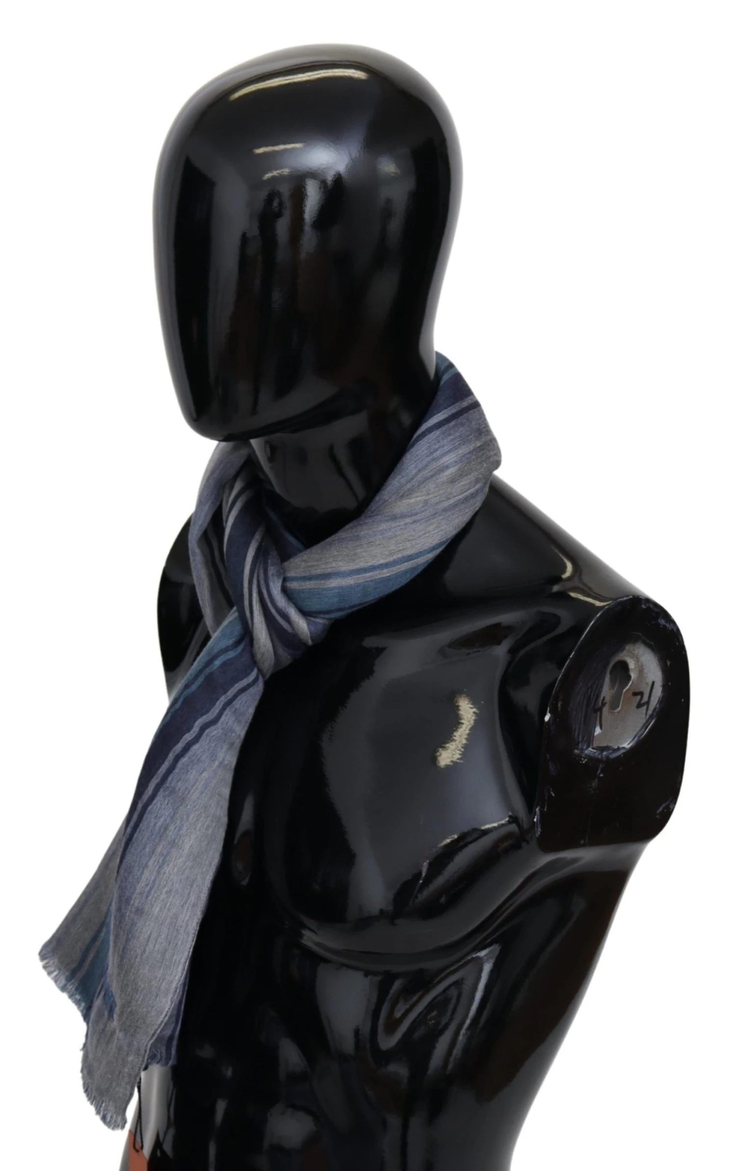 Missoni Multicolor Wool Striped Unisex Neck Wrap Men's Shawl 4 Missoni Multicolor Wool Striped Unisex Neck Wrap Men's Shawl - Image 2