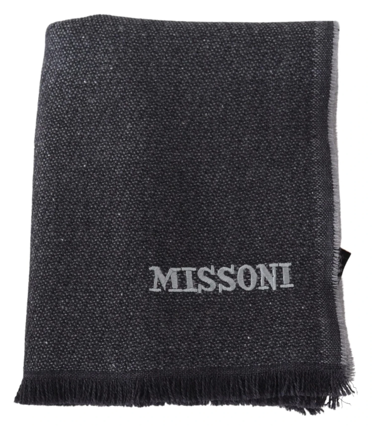 Missoni Elegant Wool Scarf With Signature Men's Embroidery 6 Missoni Elegant Wool Scarf With Signature Men's Embroidery - Image 4