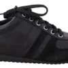 Dolce & Gabbana Black Logo Leather Casual Sneakers Men's Shoes 2 Dolce & Gabbana Black Logo Leather Casual Sneakers Men's Shoes -Lux Lair Store 1506368
