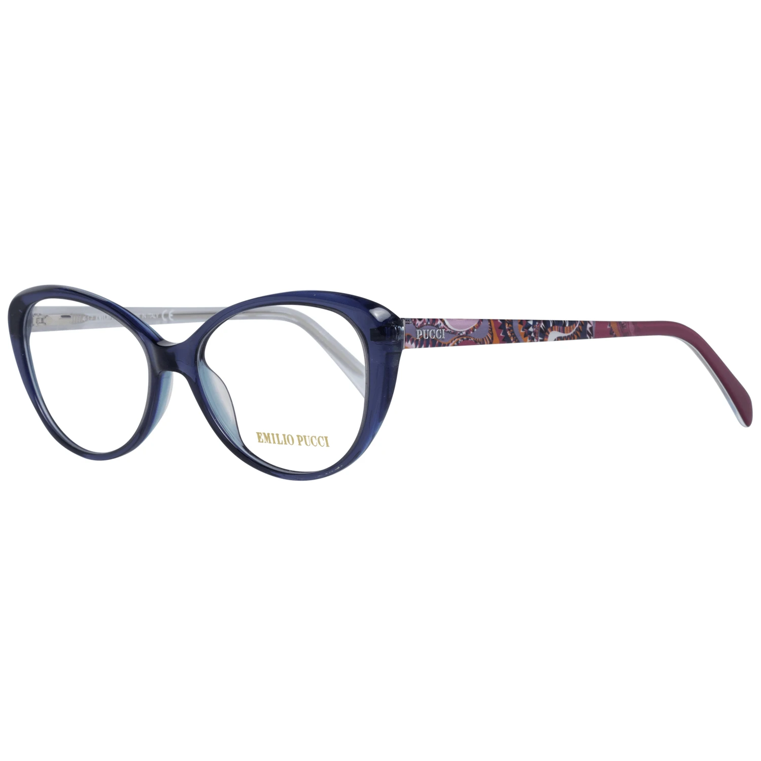 Emilio Pucci Chic Blue Full-Rim Designer Women's Women's Eyewear 3 Emilio Pucci Chic Blue Full-Rim Designer Women's Women's Eyewear
