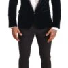 Dolce & Gabbana Blue Velvet Cotton Slim Fit Smoking Men's Suit -Lux Lair Store 1557064
