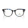 Frankie Morello Blue Acetate Unisex Eyeglass Men's Frame -Lux Lair Store 1595012