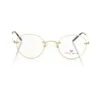 Frankie Morello Gold Metallic Unisex Men's Frame -Lux Lair Store 1595056