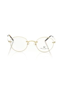 Frankie Morello Gold Metallic Unisex Men's Frame