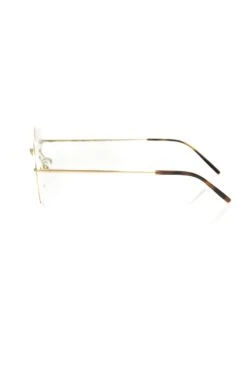 Frankie Morello Gold Metallic Unisex Men's Frame -Lux Lair Store 1595074