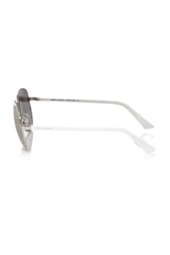 Frankie Morello Silver Metallic Fiber Men's Men's Sunglass -Lux Lair Store 1595273