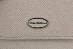 Dolce & Gabbana White Dauphine Leather Holder Pocket Wallet Condom Men's Case 12 Dolce & Gabbana White Dauphine Leather Holder Pocket Wallet Condom Men's Case -Lux Lair Store 1606582