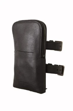 Dolce & Gabbana Black Leather Purse Double Belt Strap Multi Kit Men's Wallet -Lux Lair Store 1606715