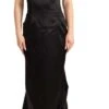 Dolce & Gabbana Black Silk Stretch Sheath Mermaid Gown Women's Dress -Lux Lair Store 1607632