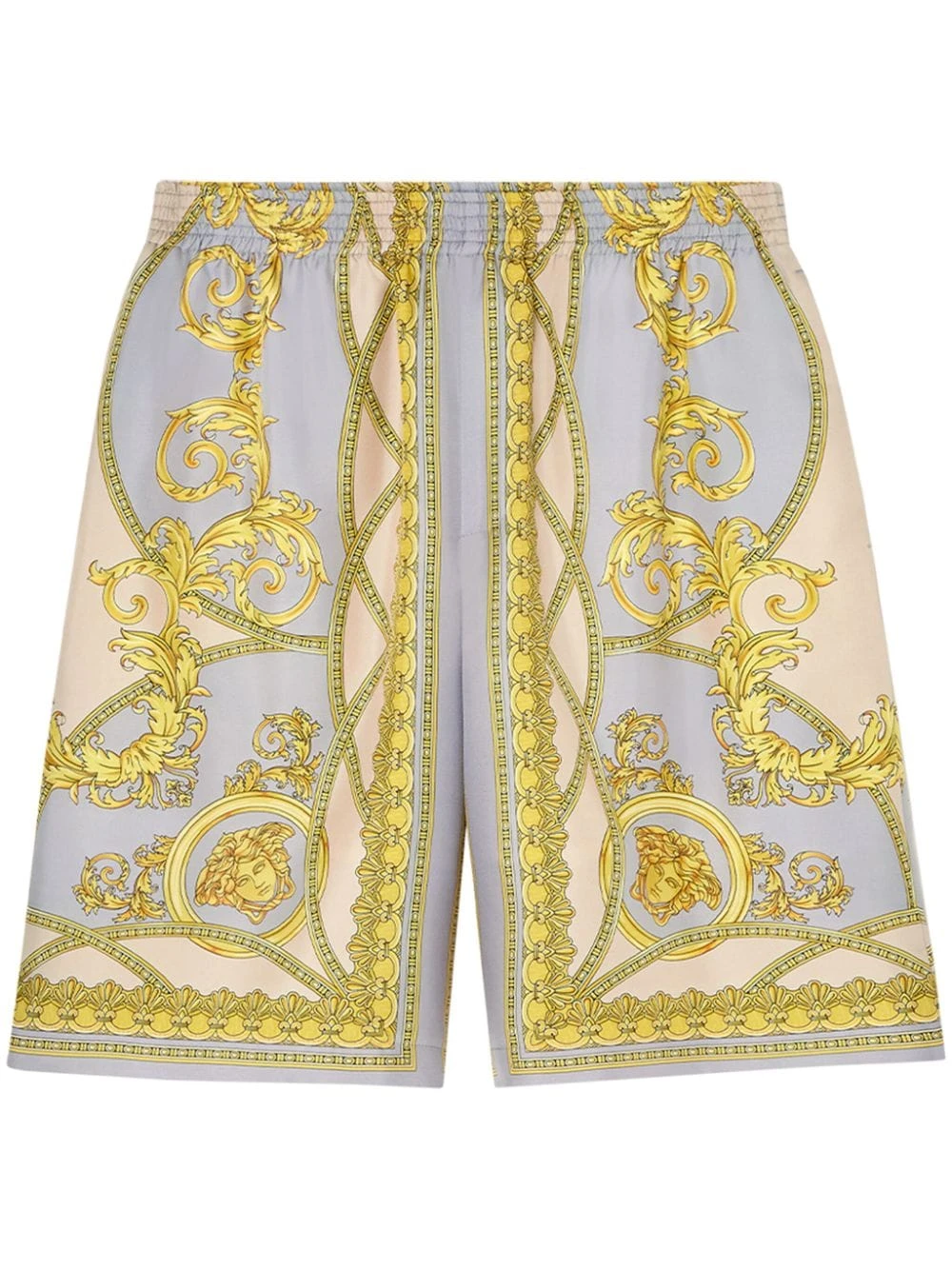 Versace Men's La Coupe Des Dieux Silk Shorts 3 Versace Men's La Coupe Des Dieux Silk Shorts