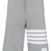 Thom Browne Men's Shorts Light Grey 1 Thom Browne Men's Shorts Light Grey -Lux Lair Store 190046934 ss25 thombrownepre mjq012h00535068