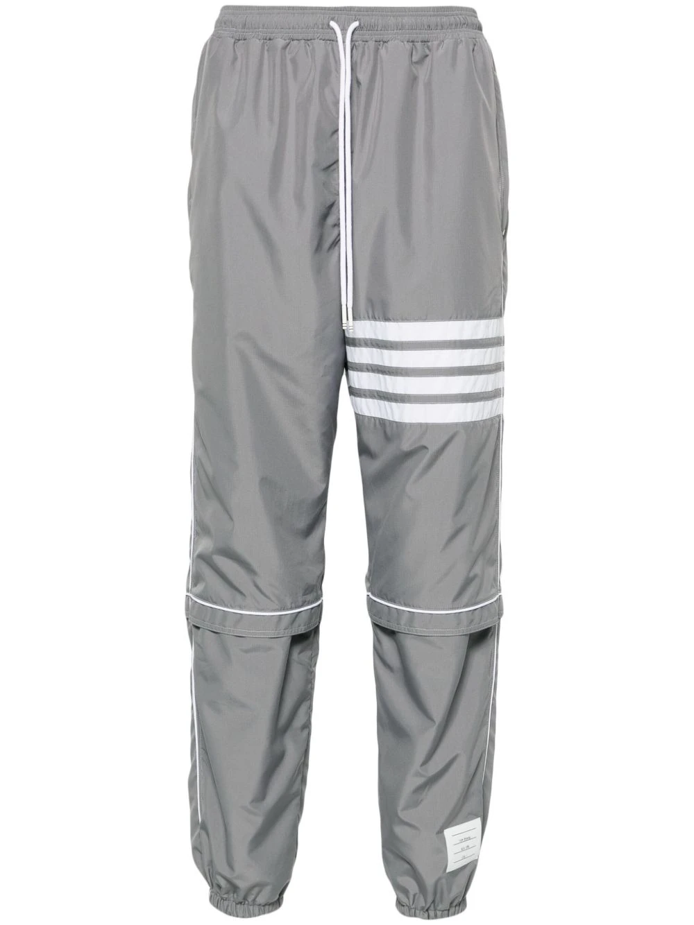 Thom Browne Men's Mid-Rise Ripstop Track Trousers 3 Thom Browne Men's Mid-Rise Ripstop Track Trousers