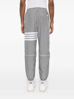 Thom Browne Men's Mid-Rise Ripstop Track Trousers 9 Thom Browne Men's Mid-Rise Ripstop Track Trousers -Lux Lair Store 190063116 ss25 thombrownemain mjq220a08031035 2 p