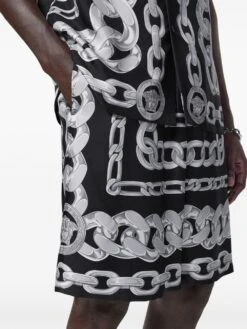 Versace Men's Medusa Chains Silk Shorts 10 Versace Men's Medusa Chains Silk Shorts -Lux Lair Store 190064668 ss25 versacepre 10024761a133975b950 3 p