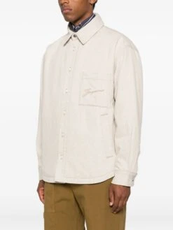 Jacquemus Men's Shirts Beige -Lux Lair Store 190126432 fw25 jacquemus oum00115ad00044130 2 p