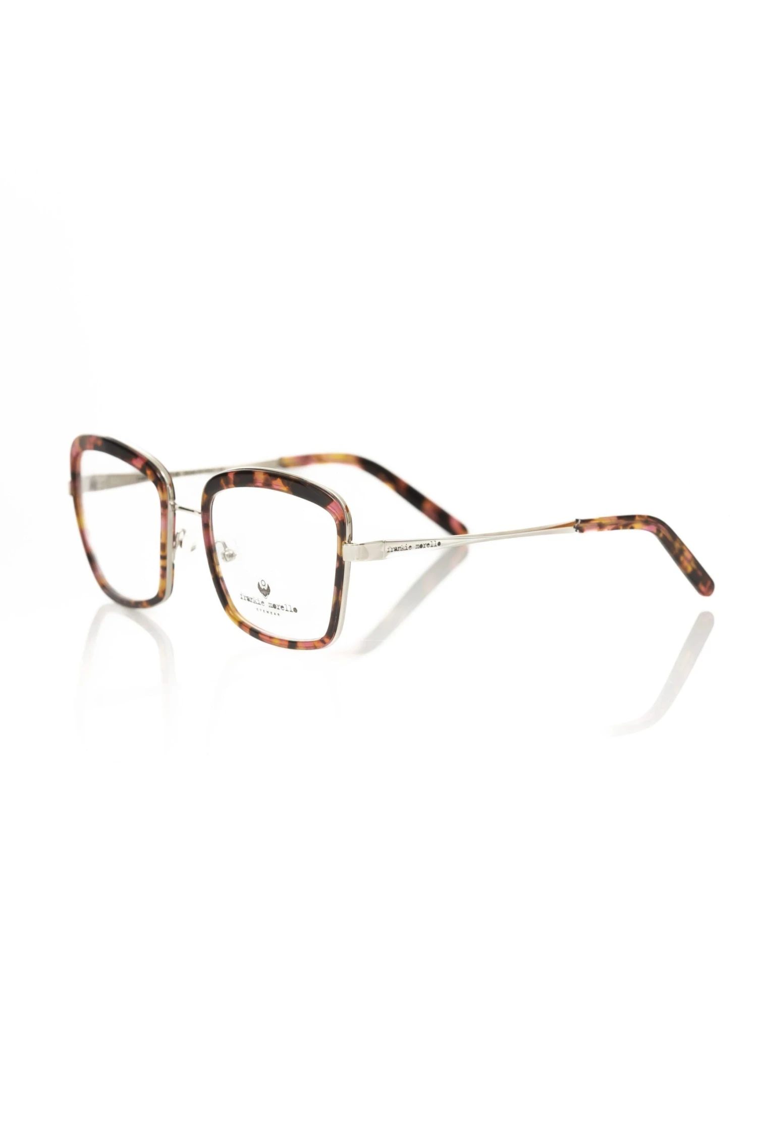 Frankie Morello Red Metallic Women's Eyeglass Women's Frame 4 Frankie Morello Red Metallic Women's Eyeglass Women's Frame - Image 2