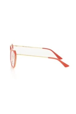 Frankie Morello Red Acetate Women Women's Frame -Lux Lair Store 1903649