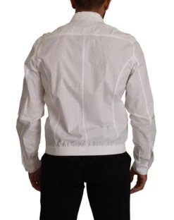 Dolce & Gabbana White Cotton Button Down Men Collared Men's Shirt -Lux Lair Store 1915193