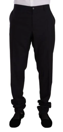 Dolce & Gabbana Blue GOLD Wool Single Breasted 2 Piece Men's Suit -Lux Lair Store 1915238