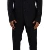 Domenico Tagliente Gray Polyester Single Breasted Formal Men's Suit 2 Domenico Tagliente Gray Polyester Single Breasted Formal Men's Suit -Lux Lair Store 1964673